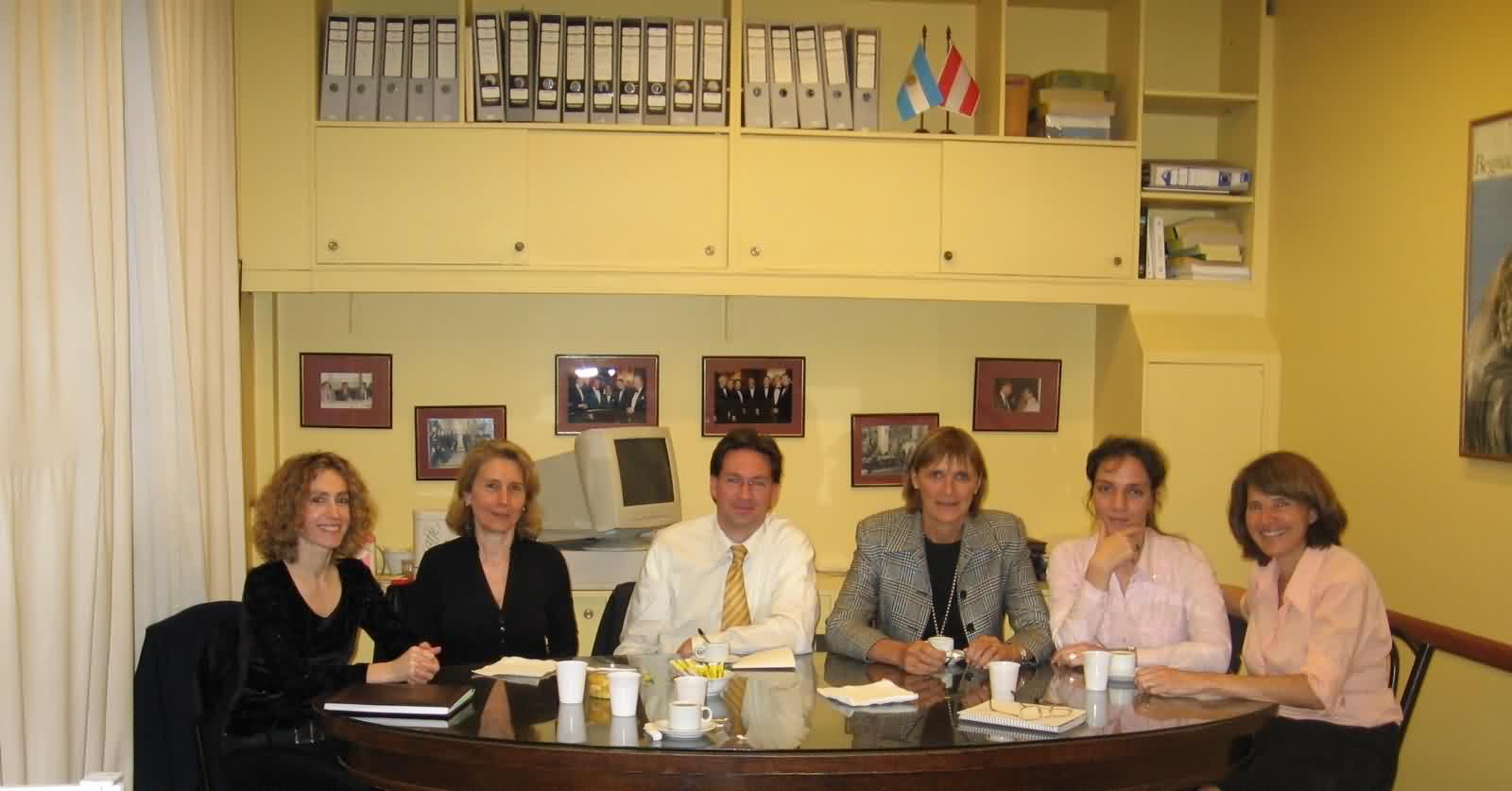 2010 Reunión de gerentes de Intercámaras en la sede de la CCAA